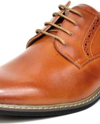 Men's Leather-Lined Oxford Dress Shoes