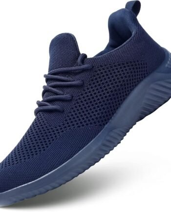 Men's Slip on Walking Shoes Ultra Light Breathable Non Slip Running Shoes Casual Fashion Sneakers Mesh Workout Sports