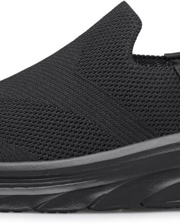 Men's Hands Free Slip on Walking Shoes Lightweight Comfortable Tennis Casual Non Slip Workout Sneakers Loafers