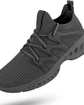 Men's Slip on Walking Shoes Lightweight Breathable Non Slip Running Shoes Athletic Gym Tennis Shoes Sneakers for Men