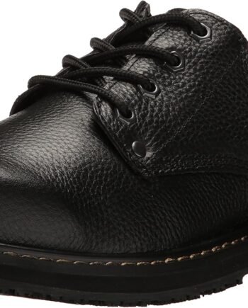 Men's Slip-Resistant Work Oxford Shoes